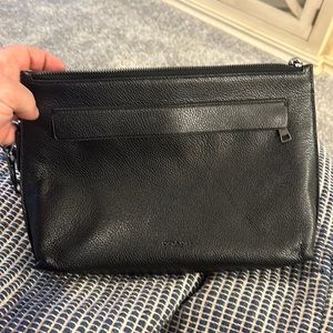 Coach clutch black purse!